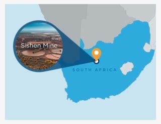 The Location Of The Sishen Mine In South Africa - Free Transparent PNG ...