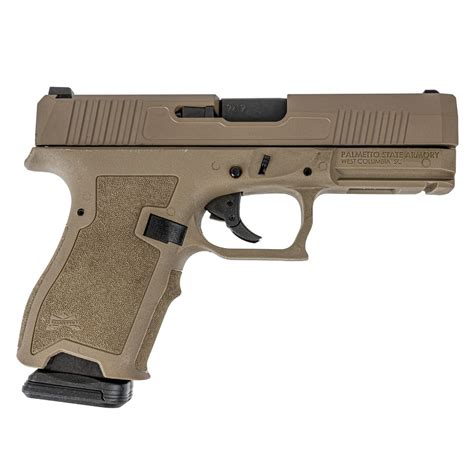 PSA DAGGER COMPACT 9MM PISTOL WITH EXTREME CARRY CUTS, FLAT DARK EARTH ...