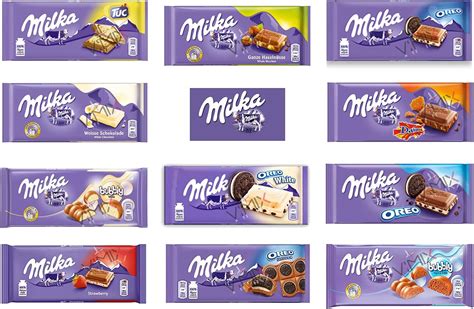 Milka Chocolate Bars | 13 Types Variety Flavours | Pick Any Your ...