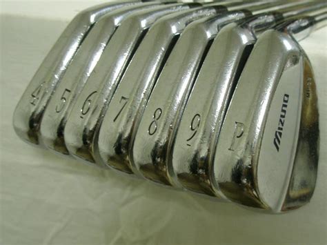 Mizuno MP-33 MP33 Irons Iron Set Black Gold Stiff 4-PW | #86896522