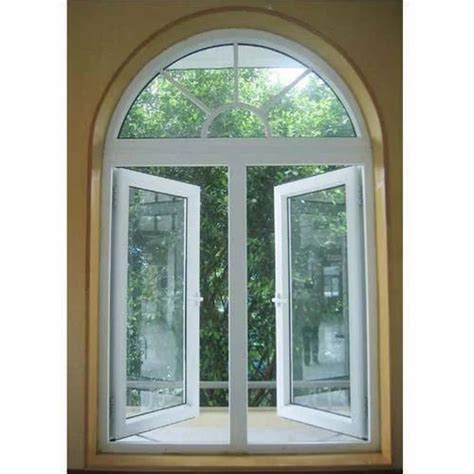 Hinged UPVC Arch Glass Window at Rs 550/square feet in New Delhi | ID ...