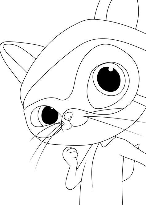 SuperKitties Coloring Pages