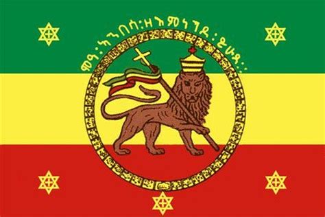 Ethiopian Flag Lion Of Judah