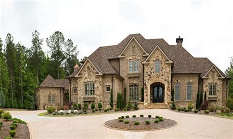 And I love the stonework on this house.Any idea what type of stone was ...