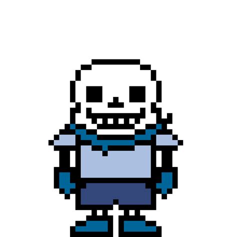 Pixilart - Underswap Sans Overworld by King-Squid