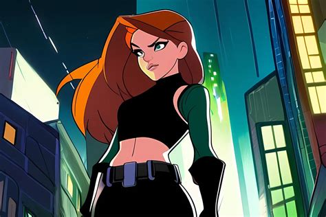 Kim Possible - cartoon design #4 by QuantumReel on DeviantArt