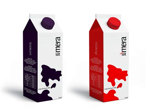 Student works on milk carton redesign | Milk packaging, Unique ...