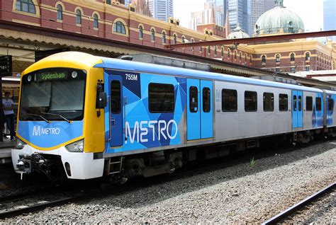 Description Siemens Train In Metro Trains Melbourne Livery Jpg