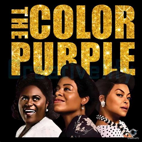 The Color Purple Musical 2023 PNG Celie Nettie Sofia File - CreativeLify