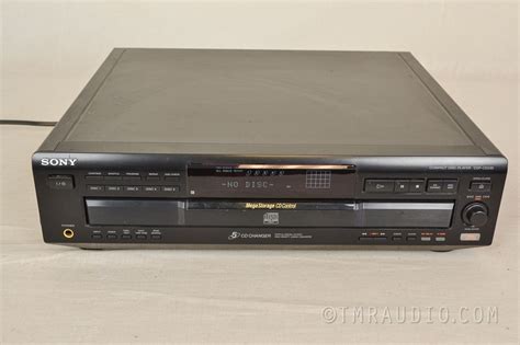 Sony CDP-CE535 5 Disc Carousel CD Changer / Player - The Music Room