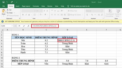 Hàm HLOOKUP trong Excel: Công thức, Cách sử dụng đơn giản nhất