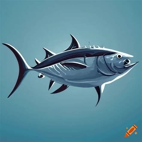 Tuna fish on Craiyon