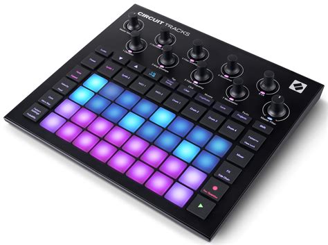 Novation Circuit Tracks Polyphonic Digital Synth with Electronic Drum ...