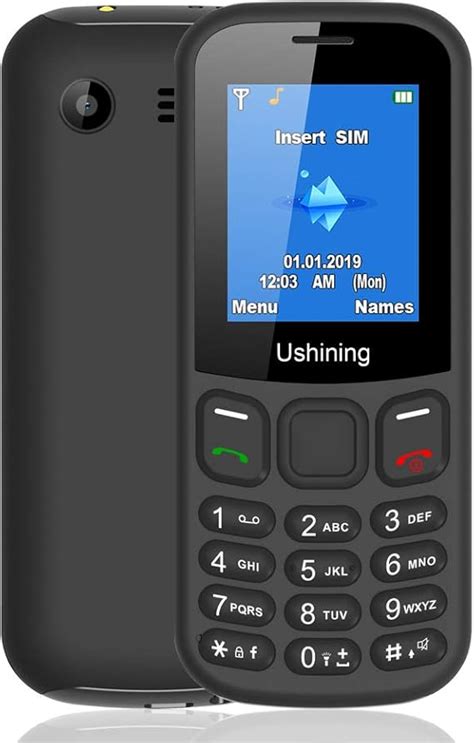 GSM Dual Sim Unlocked Basic Mobile Phone (black): Amazon.co.uk: Electronics