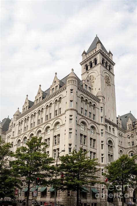 The Old Post Office Pavilion building in Washington DC Photograph by ...