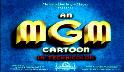 An MGM Cartoon in TECHNICOLOR | Peace on earth, Metro goldwyn mayer, Mgm