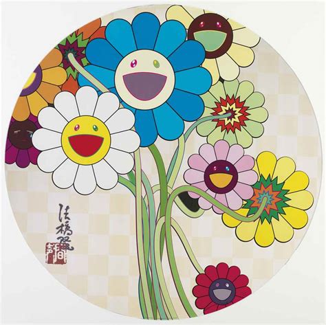 TAKASHI MURAKAMI (Japanese, B. 1962) , Flowers for Algernon; Even The ...