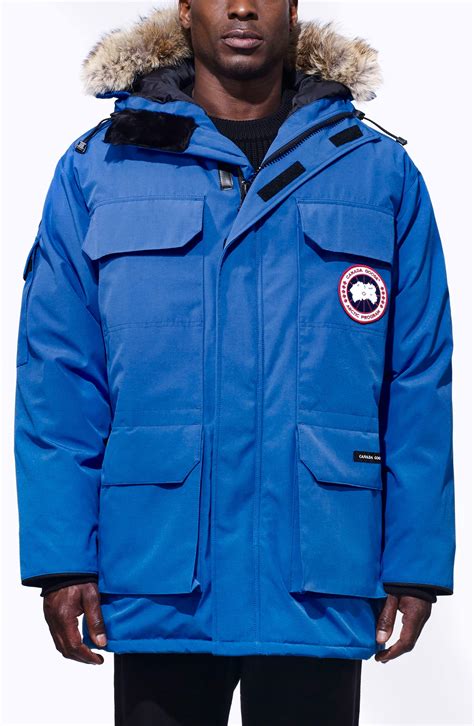 Canada Goose Fur Pbi Expedition Parka in Blue for Men - Save 12% - Lyst