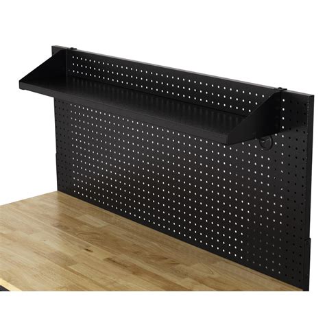 Craftsman 48 in. Adjustable Height Workbench with Pegboard and LED Light