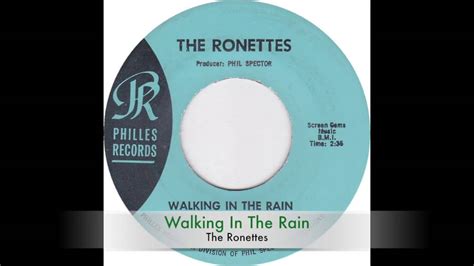 The Ronettes - Walking in the Rain - YouTube