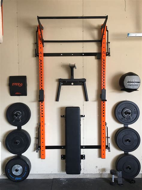 Home Gym Storage Wall