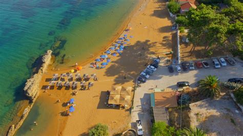 Lepeda beach , Lixouri , Kefalonia - Drone Photography