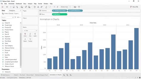 Tableau tutorial for beginners 33 create animated data visualizations ...