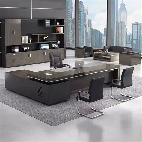 [Hot Item] Luxury Foshan Custom CEO Table Office Wooden Table Executive ...