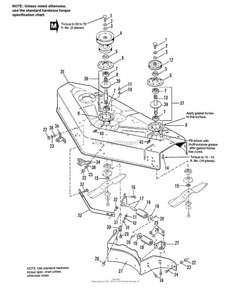 Craftsman 48 inch mower deck belt diagram