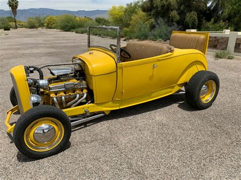 traditional 1929 Ford Model A Roadster hot rod for sale