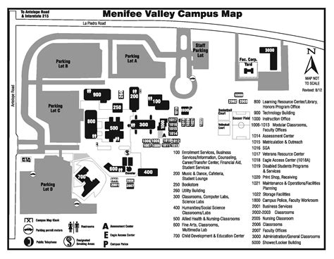 MSJC San Jacinto Campus Map