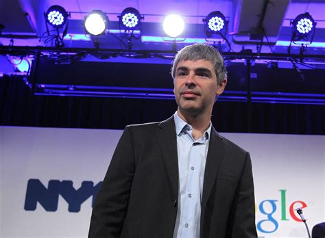 Google co-founder Larry Page made a veiled threat to leave the company ...