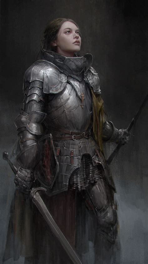 Knight by Sungryun Park : r/armoredwomen