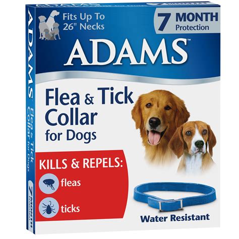 Adams Flea and Tick Control Collar for Dogs and Puppies, 1 pack ...