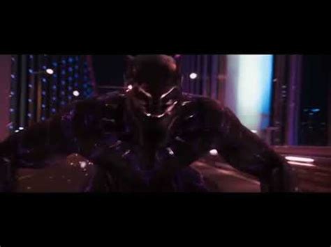 Black Panther car chase scene in english - YouTube