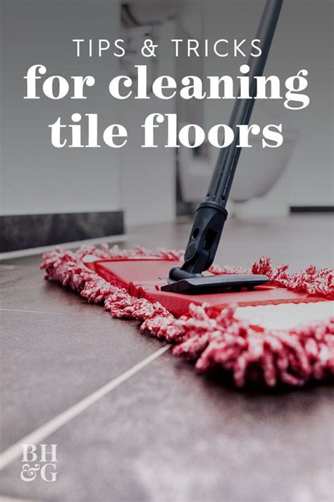 The Best Way to Clean Every Type of Tile Floor | Cleaning tile floors ...