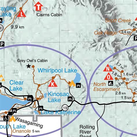 Riding Mountain National Park - Full Park Map by Parks Canada | Avenza Maps