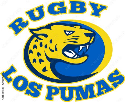 rugby los pumas argentina Stock Vector | Adobe Stock