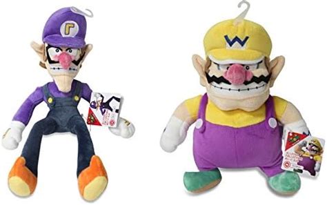 Amazon.com: Sanei Set of 2 Super Mario All Star AC09 Waluigi & AC08 ...