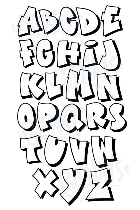 Graffiti Font Otf File Vector Svg Font Create Own Style Logo - Etsy ...