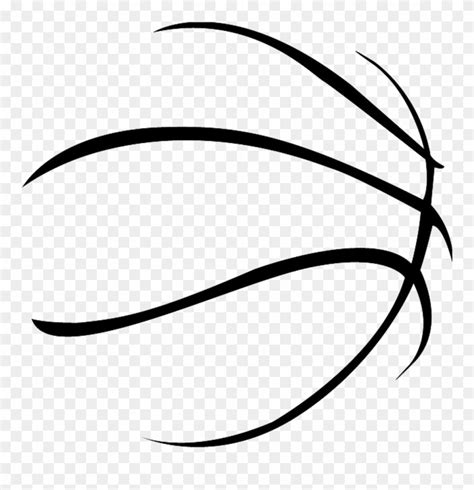 Vector Free Sport Transprent Png Free - Basketball Outline Clipart ...