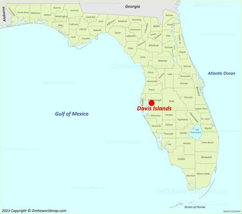 Davis Islands Map | Florida, U.S. | Detailed Maps of Davis Islands and ...