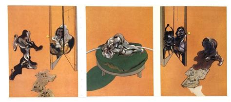 Francis Bacon Triptych Offset Lithograph