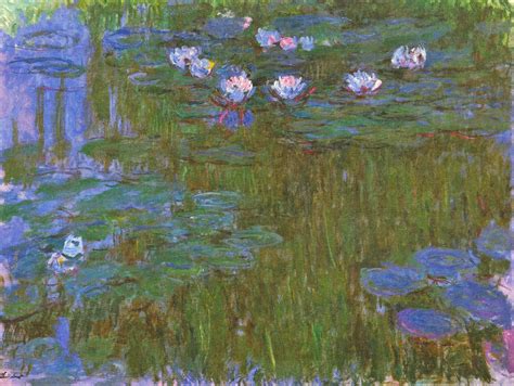 Water Lilies - Claude Monet - WikiArt.org - encyclopedia of visual arts