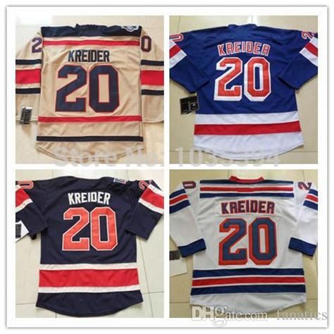 2019 Men'S Cheap New York Rangers Hockey Jerseys #20 Chris Kreider ...