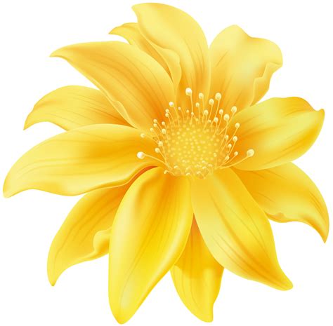 yellow flower clipart png 10 free Cliparts | Download images on ...