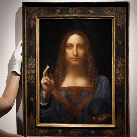 Leonardo Da Vinci Portrait Of Christ Sells For Record-Shattering $450 ...