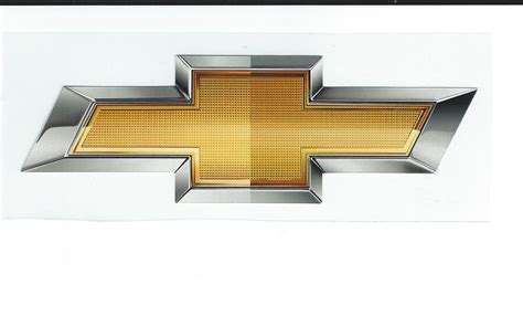 Chevrolet Gold Truck Bowtie Decals