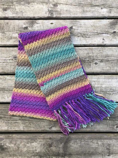 Rachel Scarf - Free Crochet Pattern | Rich Textures Crochet