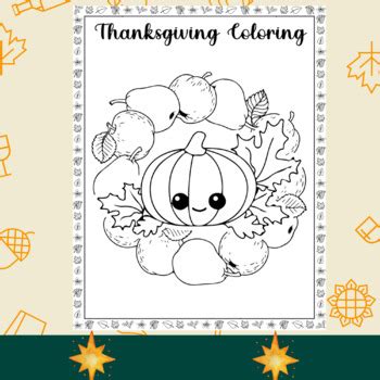 Printable Fall Autumn Coloring Pages for kids ( November coloring sheets)